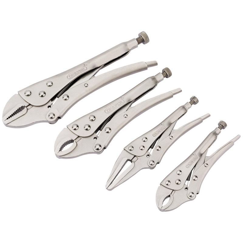 Draper Self Grip Pliers Set (4 Piece) - 9006/4