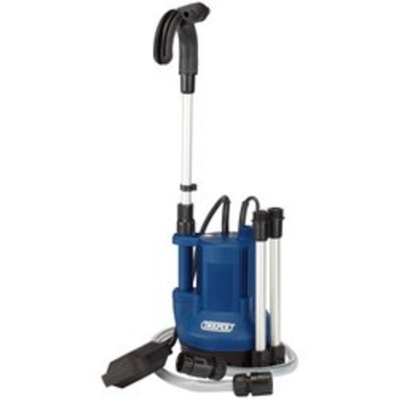 Draper Submersible Clean Water Butt Pump With Float Switch, 40L/Min, 350W - WBP2A