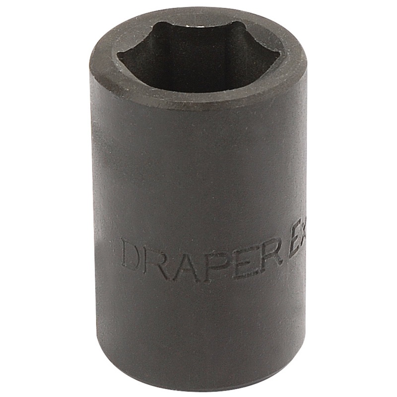 Draper Expert Hi-Torq Impact Socket, 1/2" Sq. Dr., 16mm (Sold Loose) - 410MMB