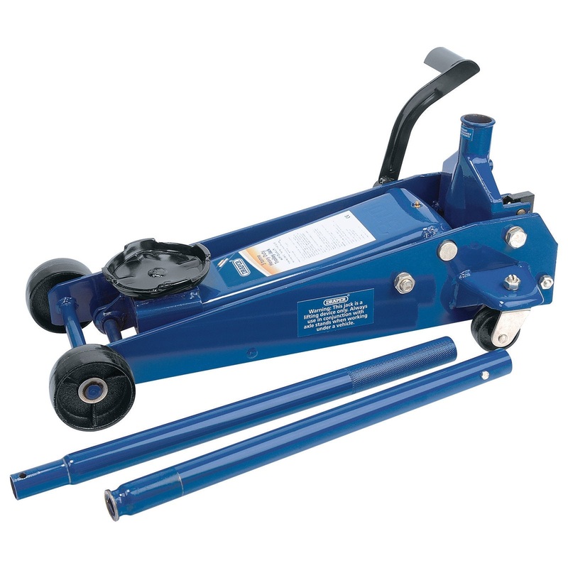 Draper 'Quick Lift' Trolley Jack, 3 Tonne - TJ3HD/QL/B