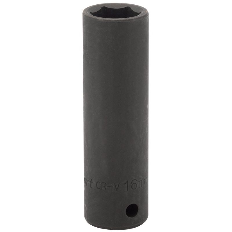 Draper Expert Hi-Torq Deep Impact Socket, 1/2" Sq. Dr., 16mm - 410D-MM