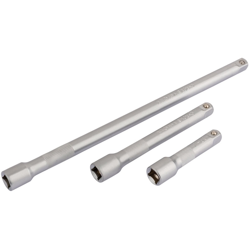 Draper Extension Bar Set, 3/8" Sq. Dr. (3 Piece) - DD-EXT/3