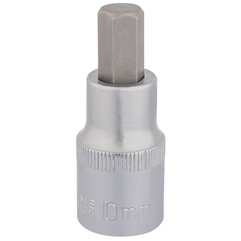 Draper Hexagonal Socket Bits, 1/2" Sq. Dr., 10mm - H-HEX/B