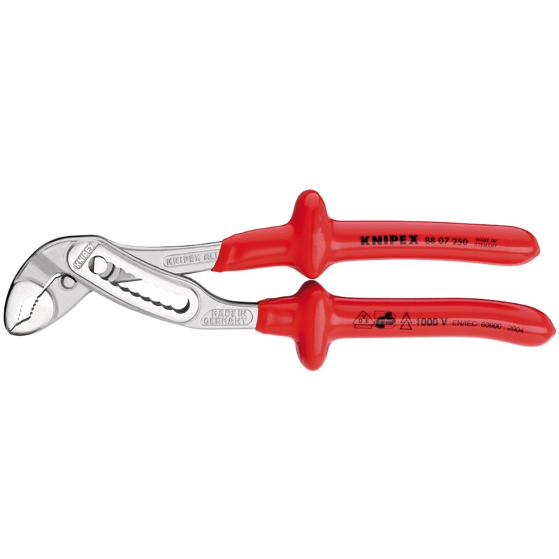 Draper Knipex Alligator 88 07 250 Fully Insulated Waterpump Pliers, 250mm - 88 07 250