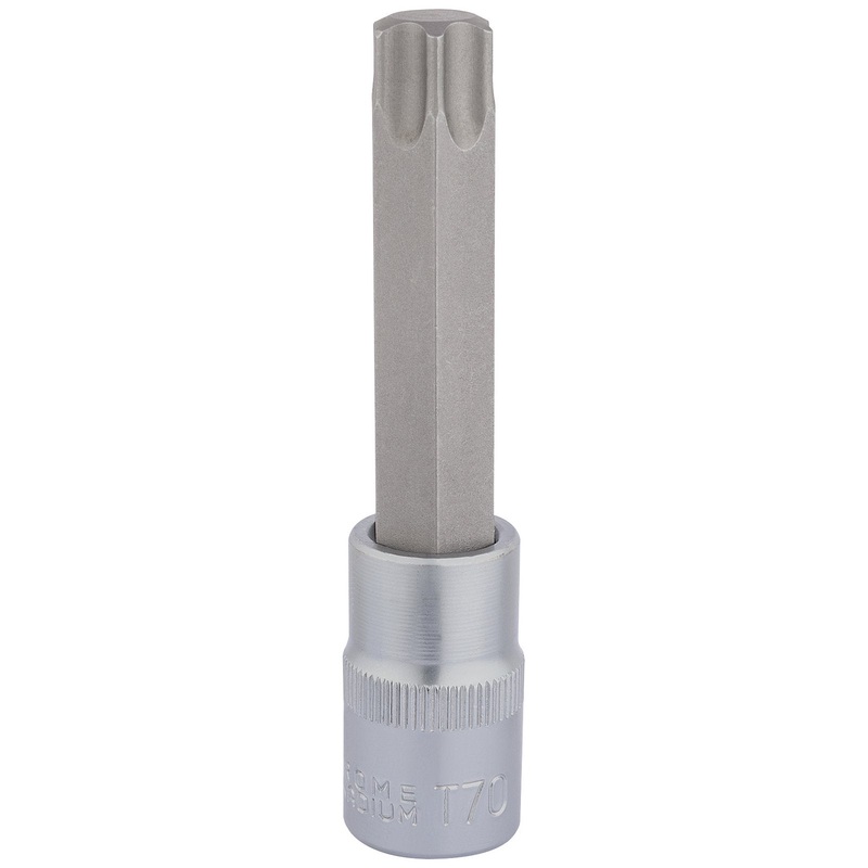 Draper Tx-Star Socket Bit, 1/2" Sq. Dr., T70 X 100mm - H-TX/B