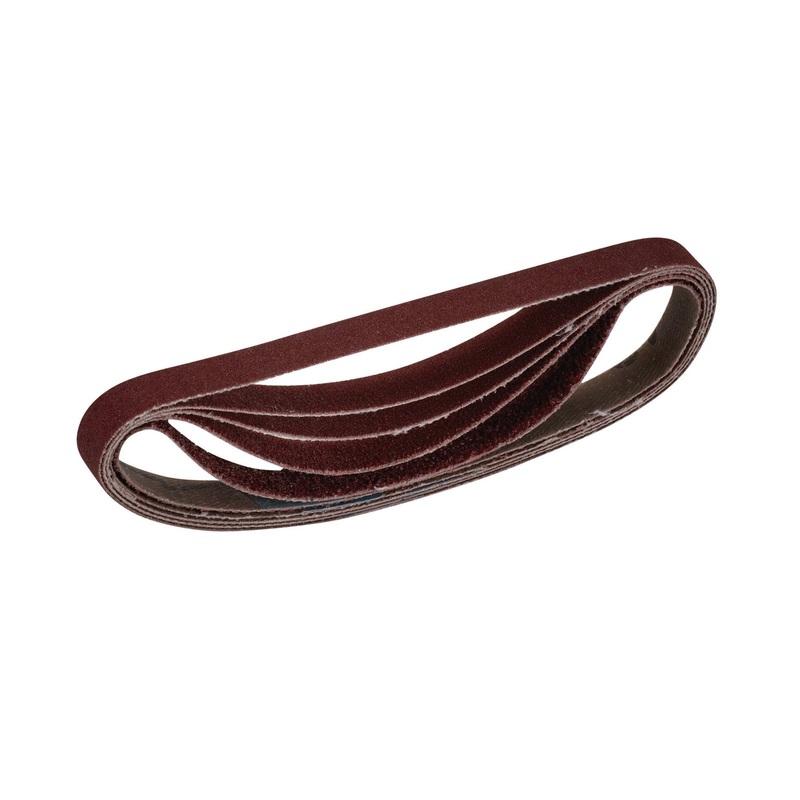 Draper Cloth Sanding Belt, 10 X 330mm, Assorted Grit (Pack Of 5) - SB10330