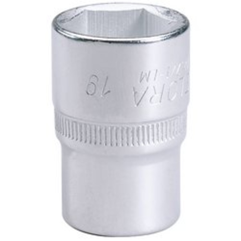 Draper Elora Hexagon Socket, 1/2" Sq. Dr., 19mm - 771-LM 19