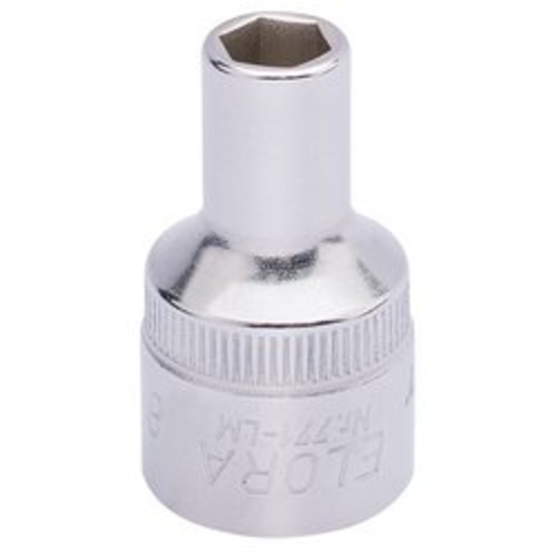 Draper Elora Hexagon Socket, 1/2" Sq. Dr., 8mm - 771-LM  8