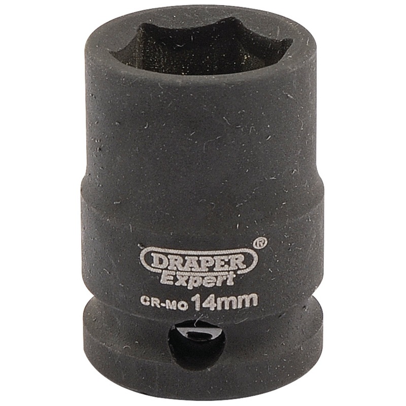Draper Expert Hi-Torq 6 Point Impact Socket, 3/8" Sq. Dr., 14mm - 409-MM