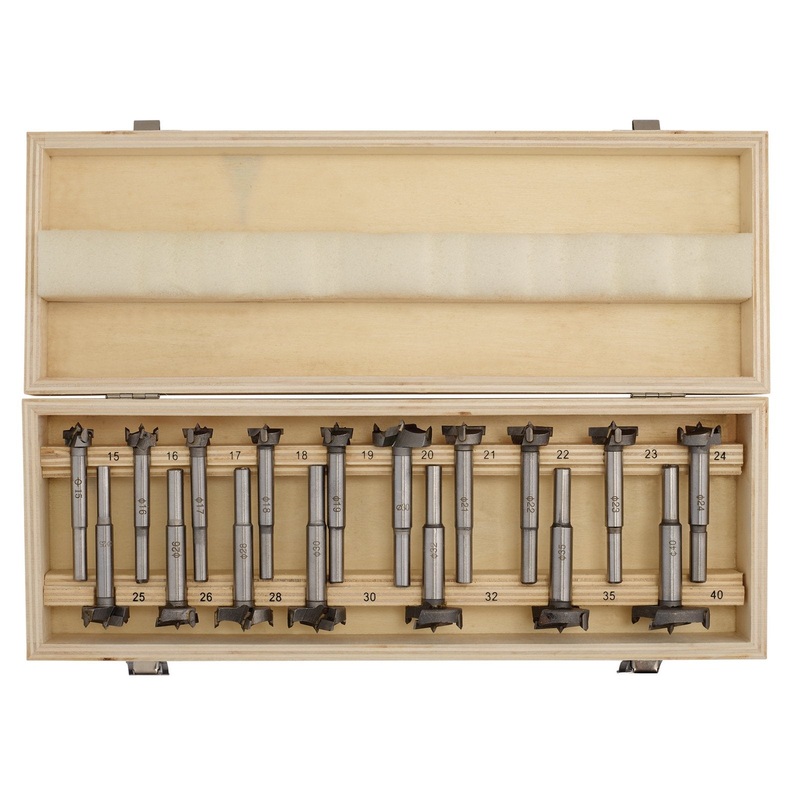 Draper Forstner Drill Bit Set (17 Piece) - FBS17