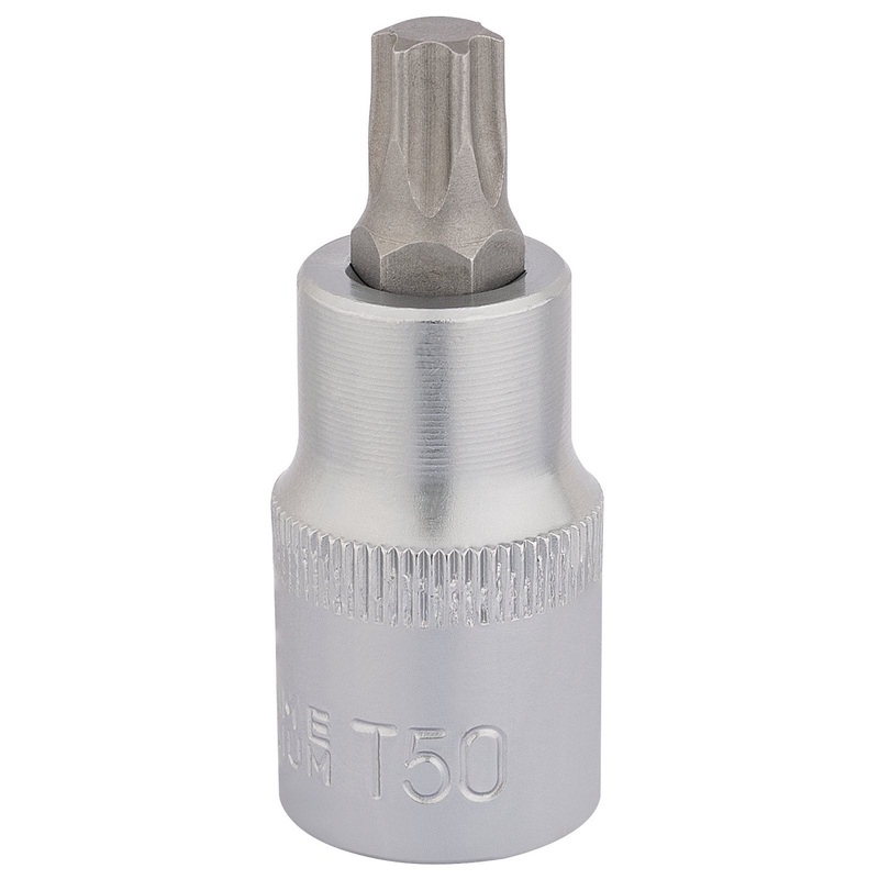 Draper Tx-Star Socket Bit, 1/2" Sq. Dr., T50 X 55mm - H-TX/B