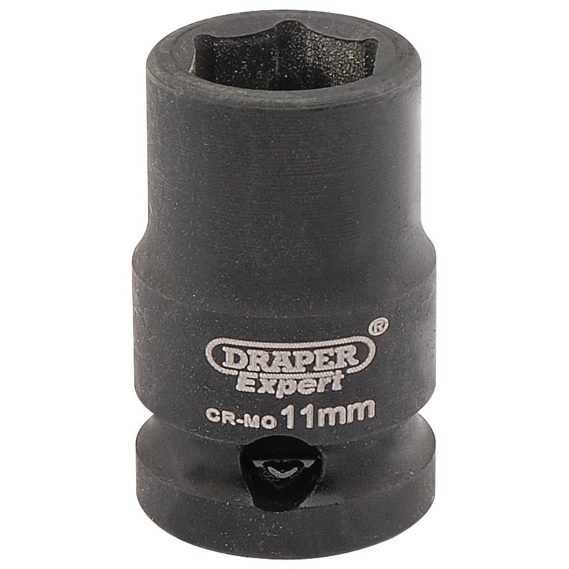 Draper Expert Hi-Torq 6 Point Impact Socket, 3/8" Sq. Dr., 11mm - 409-MM