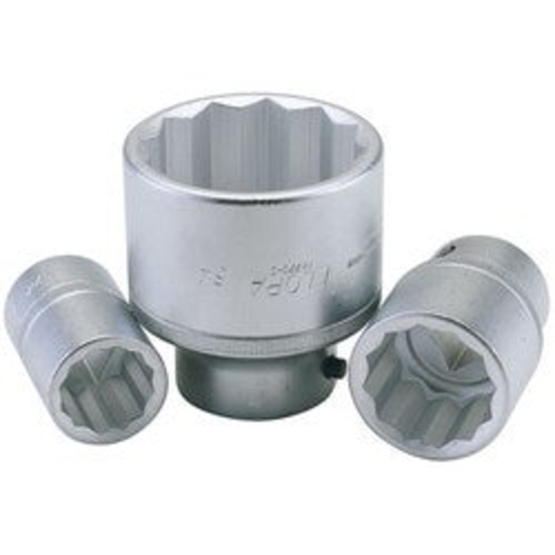 Draper Elora Bi-Hexagon Socket, 3/4" Sq. Dr., 23mm - 770-S 23