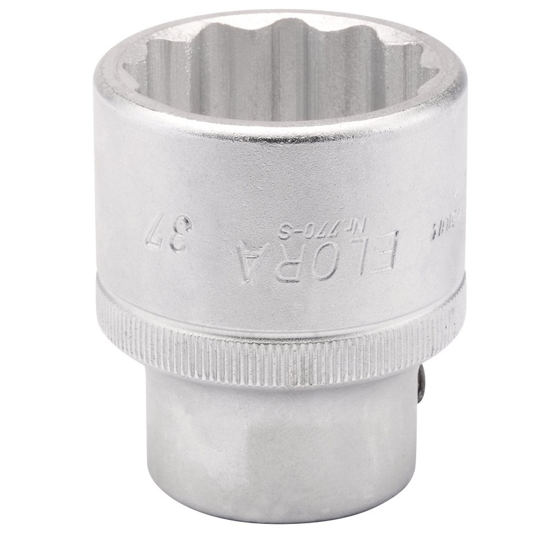 Draper Elora Bi-Hexagon Socket, 3/4" Sq. Dr., 37mm - 770-S 37