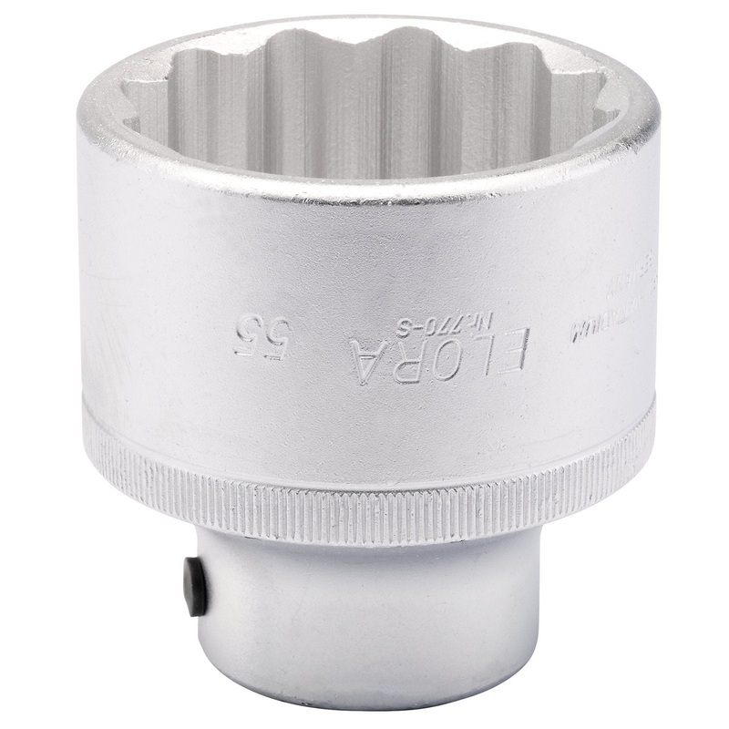 Draper Elora Bi-Hexagon Socket, 3/4" Sq. Dr., 55mm - 770-S 55