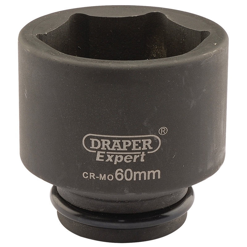 Draper Expert Hi-Torq 6 Point Impact Socket, 3/4" Sq. Dr., 60mm - 419-MM
