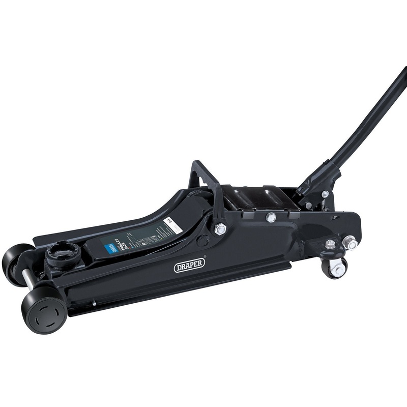 Draper Low Entry Trolley Jack, 2 Tonne - TJ2LD-LE