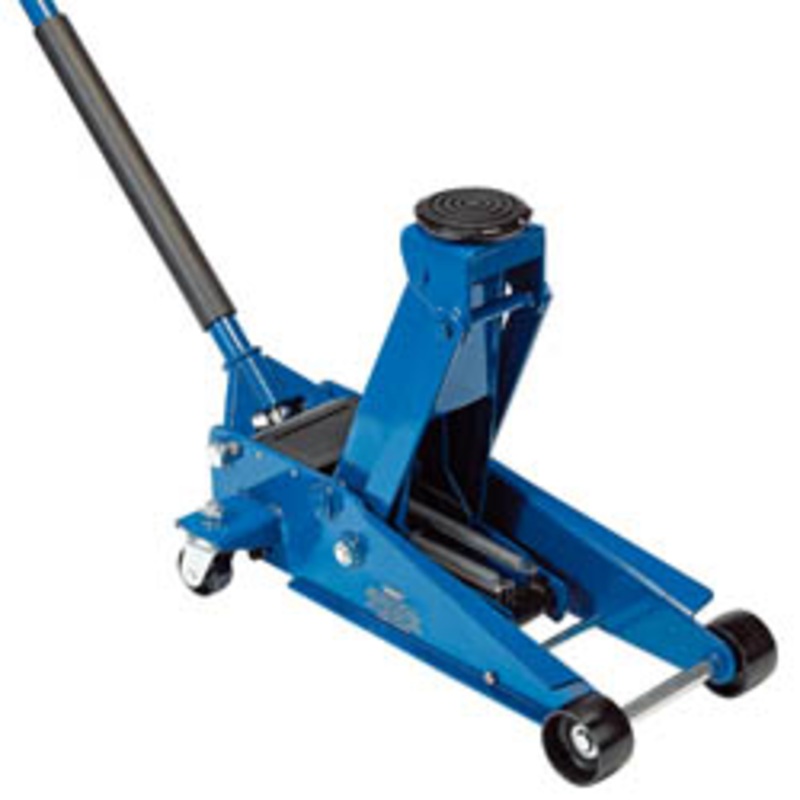 Draper Heavy Duty Trolley Jack With Twin Pistons, 3 Tonne - TJ3HD/C