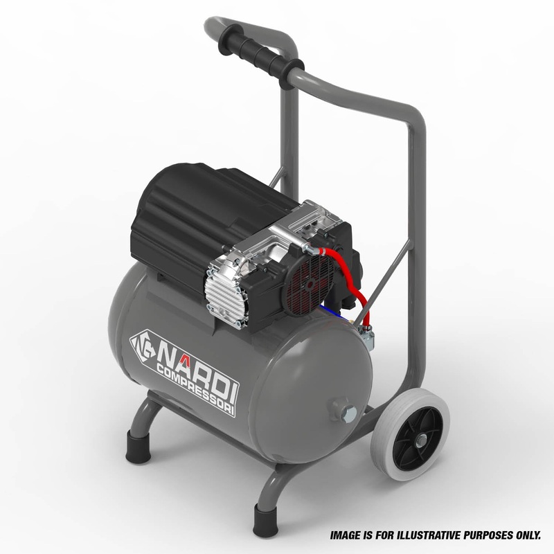 NARDI ESPRIT 0.75HP 10ltr Compressor  Oil-Free, Portable | SIP-ESP10604