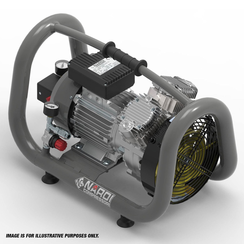 NARDI EXTREME 3T 150HP 10BAR 5ltr Compressor  Oil-Free, Portable | SIP-EXT5154