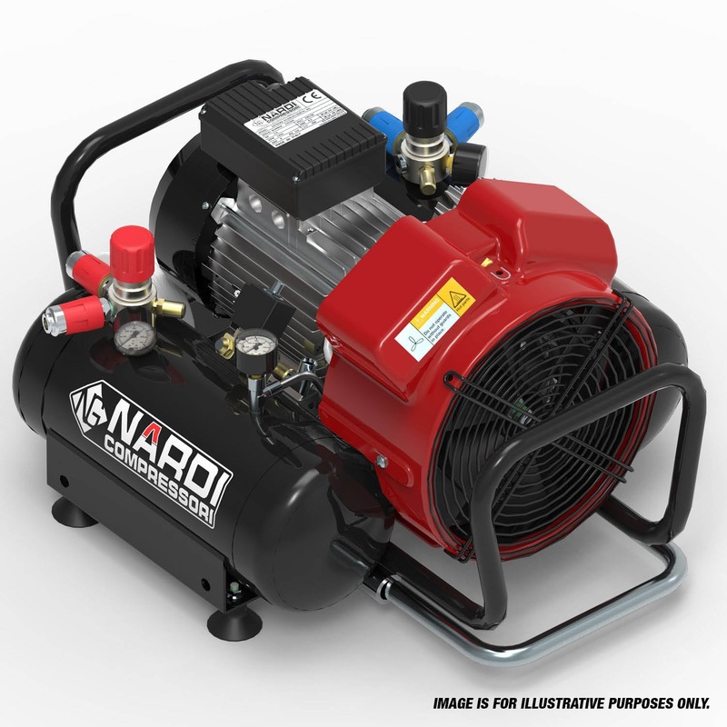 NARDI EXTREME SUPER TN1 30BAR 18ltr Compressor  Oil-Free, Italian | SIP-SEXT1822430