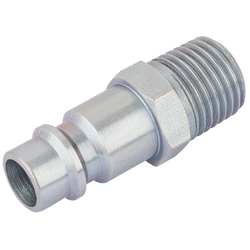 Draper 1/4" Bsp Male Nut Pcl Euro Coupling Adaptor (Sold Loose) - A7102 BULK