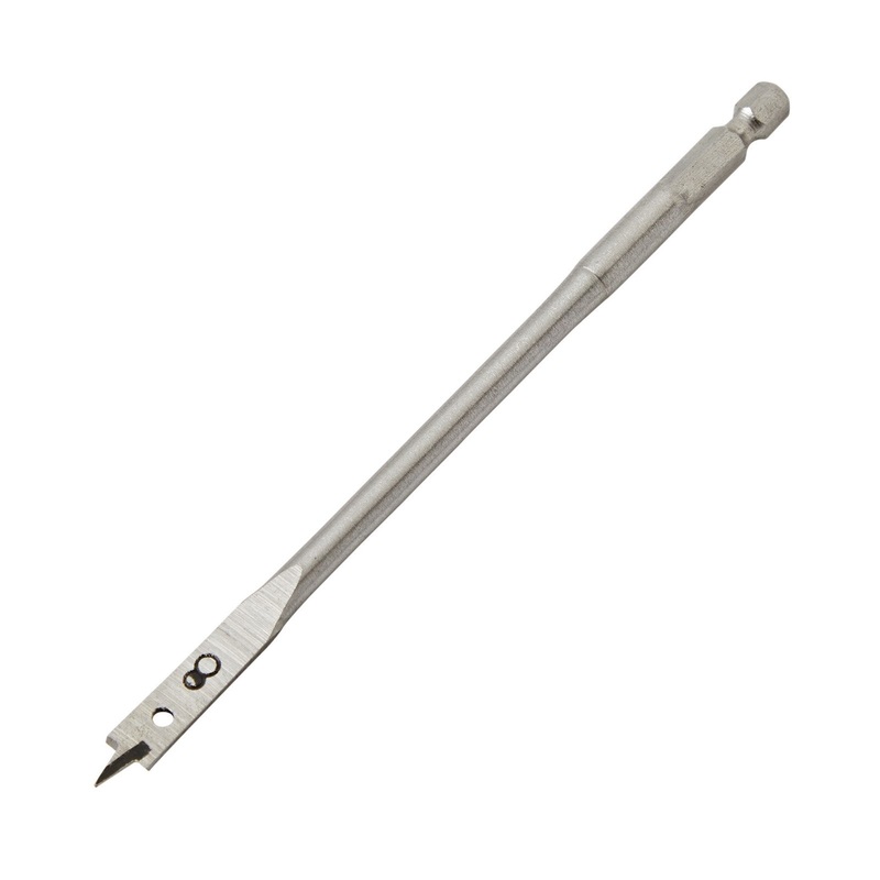 Draper Flat Wood Drill Bit, 8mm - FB100PB