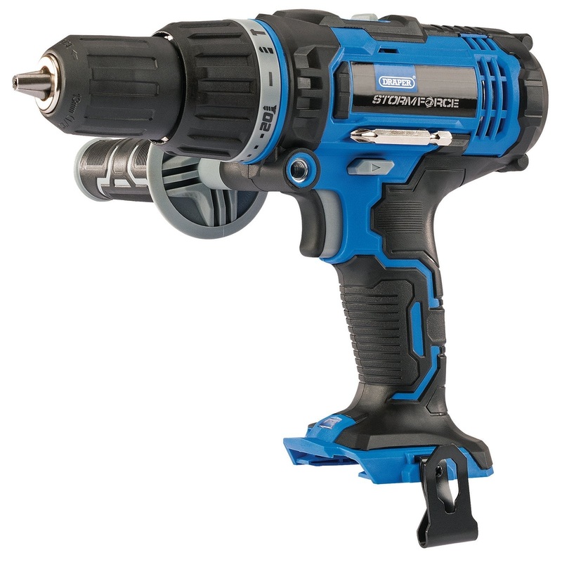 Draper Storm Force 20V Cordless Combi Drill (Sold Bare) - CHD20SFN