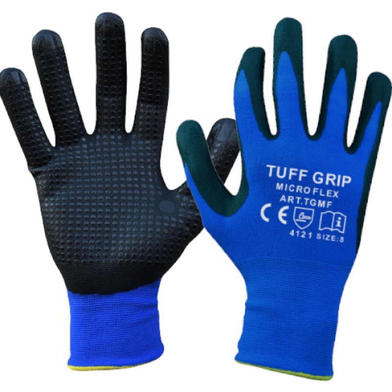 TufGrip Microflex Glove  Breathable & High-Dexterity Work Gloves