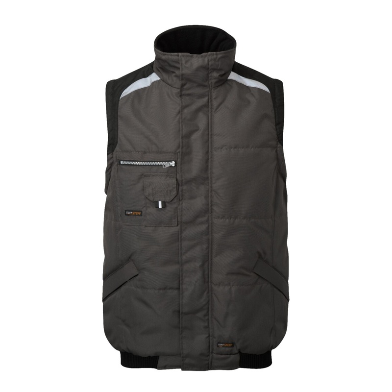 TuffStuff Pro Work Bodywarmer  Durable & Weather-Resistant | Grey/Black