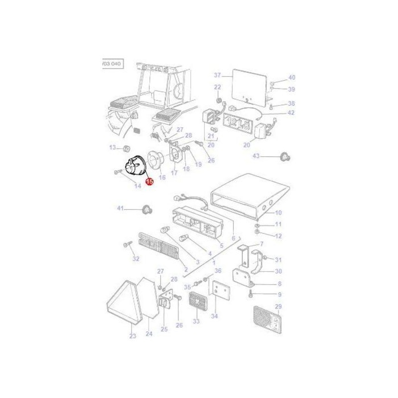 Massey Ferguson - Socket 7 Pin - 409965M1
