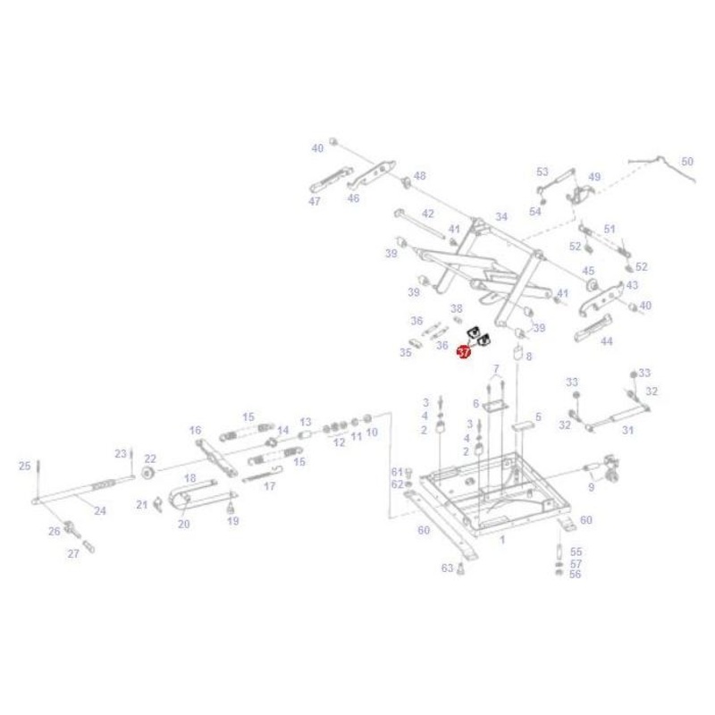 Massey Ferguson - Release Plate - F275500030100