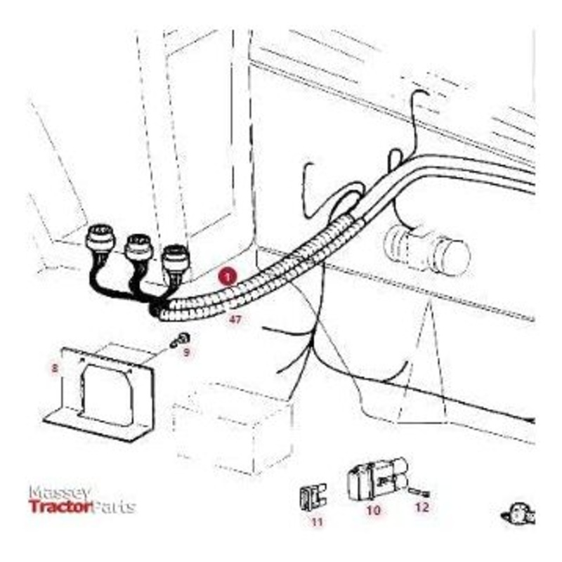 Fendt - Cable Kit - H816900040123