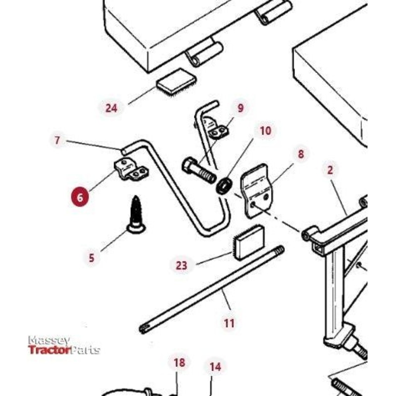 Massey Ferguson - Bridle - 3712859M1