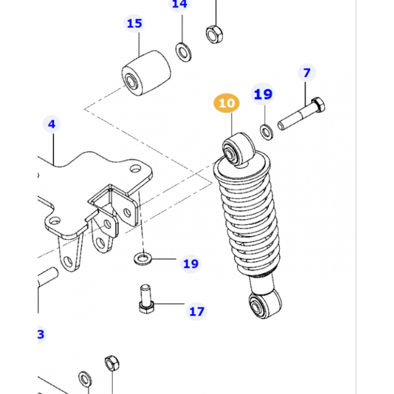 Valtra - Damper - ACW2835330