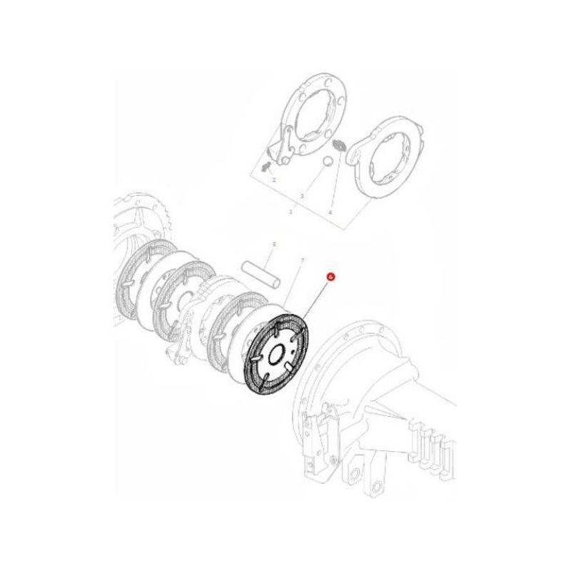 Massey Ferguson - Brake Disc - 3823952M1