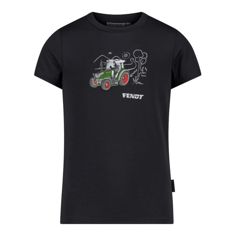 Fendt Kids' T-Shirt "Tractor"  Breathable & Odor-Resistant | X99102208C