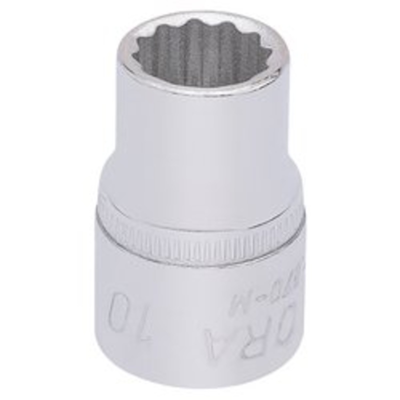 Draper Elora Bi-Hexagon Socket, 3/8" Sq. Dr., 10mm - 870-M 10