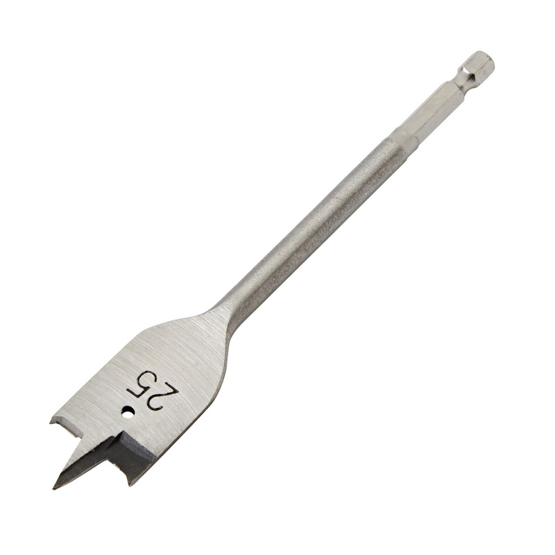 Draper Flat Wood Drill Bit, 25mm - FB100PB