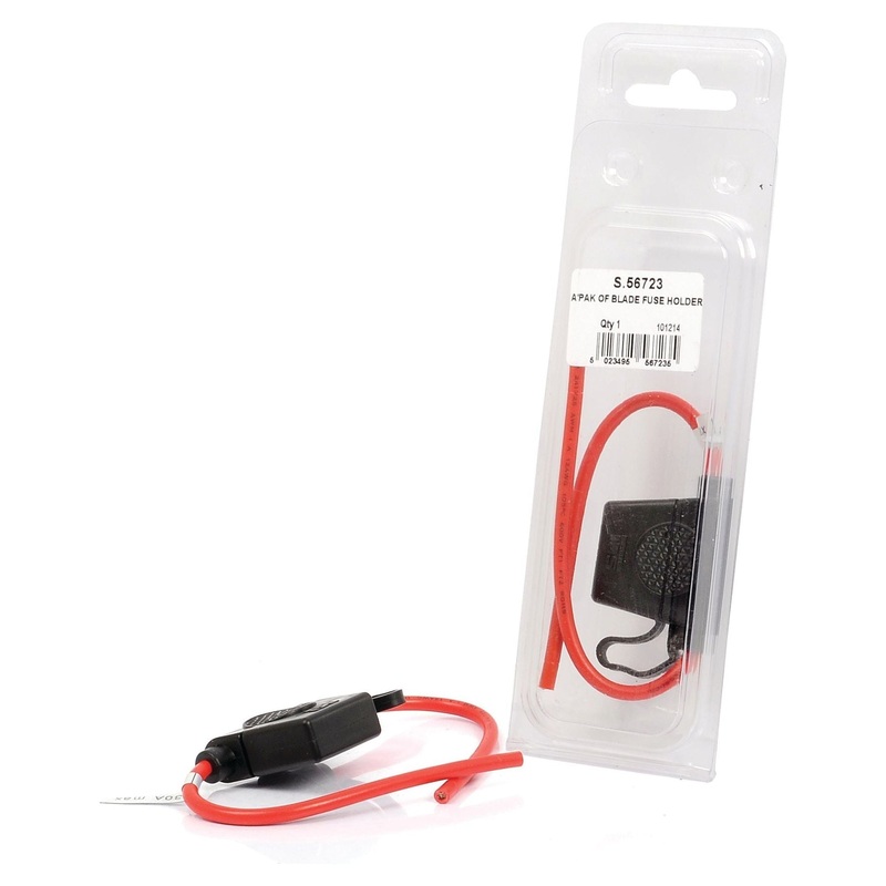 In Line Standard Blade Fuse Holder (Agripak 1 pc.) - S.56723