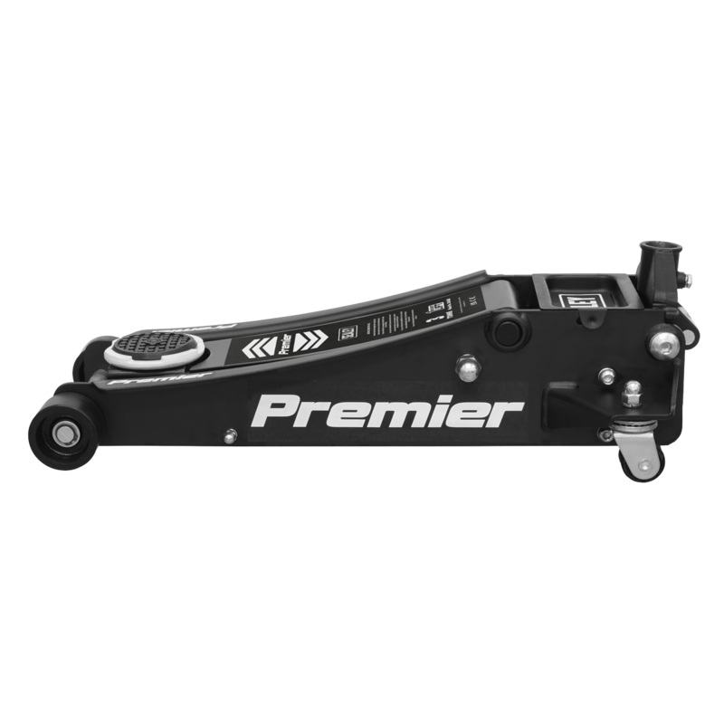 Trolley Jack 3 Tonne Rocket Lift Black - 3040AB