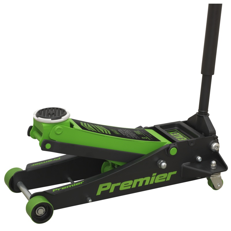 Trolley Jack 3 Tonne Rocket Lift Green - 3040AG