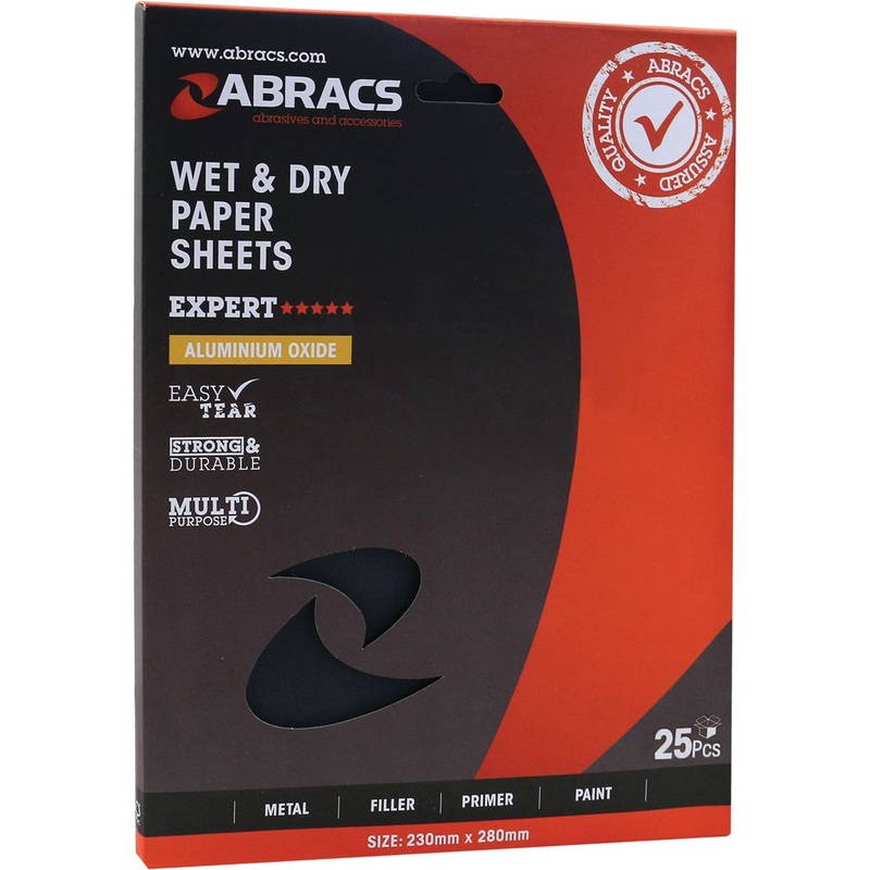 Waterproof Sandpaper P120, Medium - S.12788