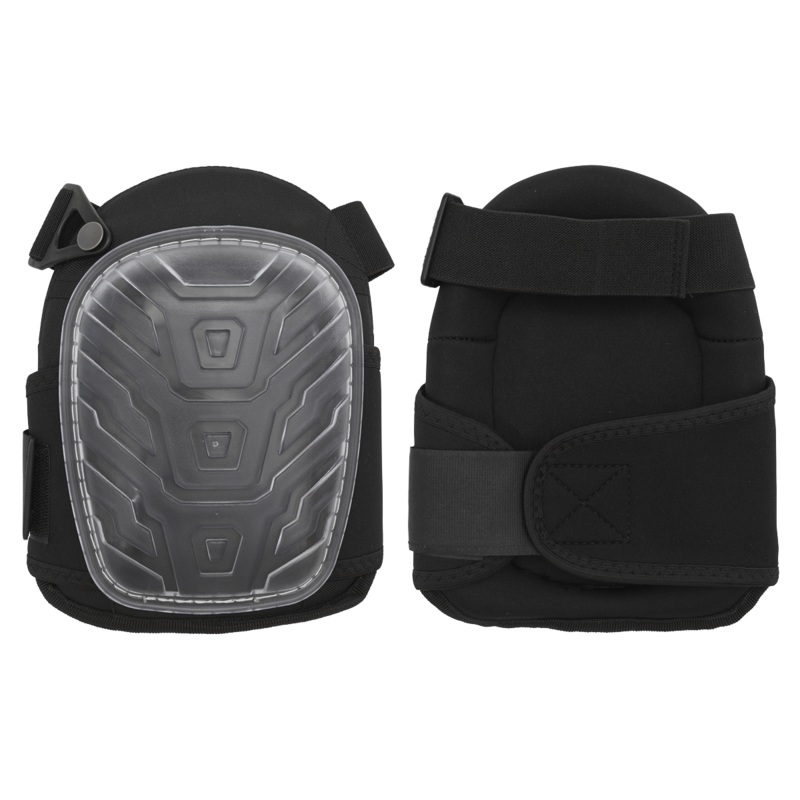 Hard Shell Gel Knee Pads - Pair - 9711