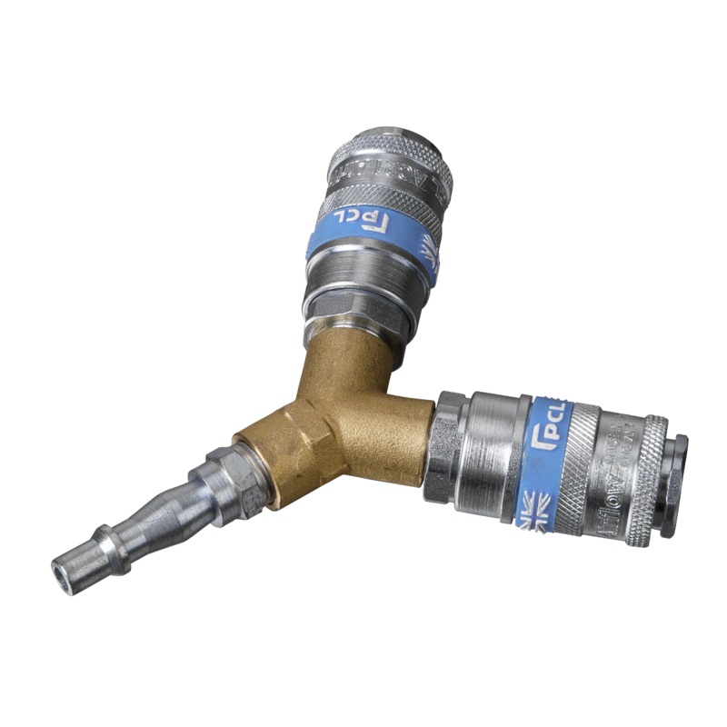 Twin Coupling Bodies Y-Adaptor - AC87