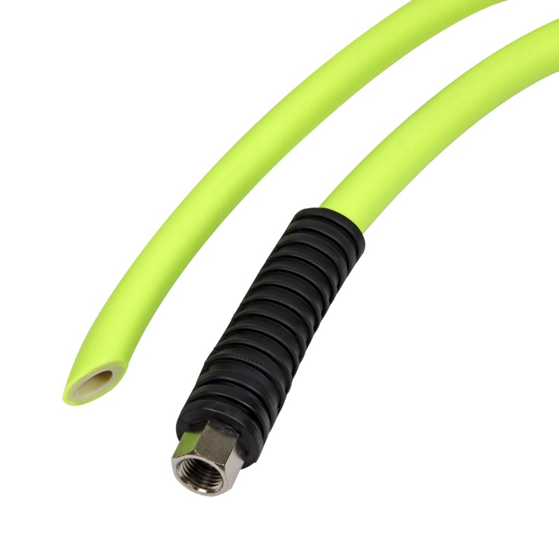 Air Hose 10m x 8mm Hybrid High-Visibility with 1/4"BSP Unions - AHHC10G