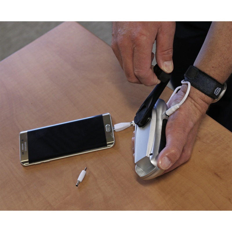 Wind-Up Torch 3 LED Rechargeable - AK3305