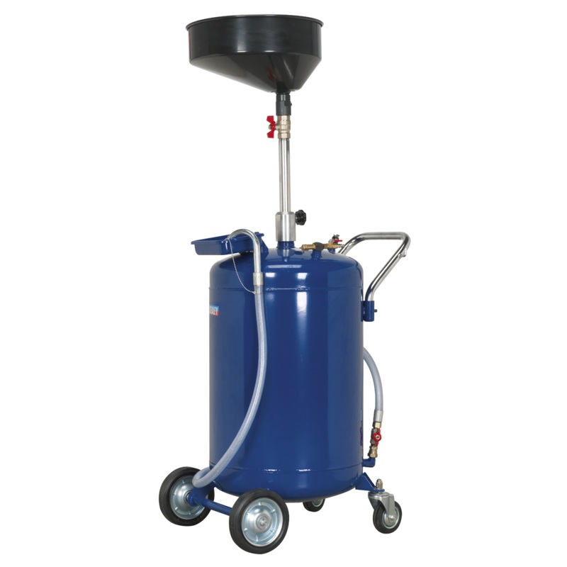 Mobile Oil Drainer 110L Air Discharge - AK458DX