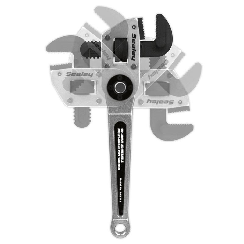 Adjustable Multi-Angle Pipe Wrench 9-38mm - AK5115