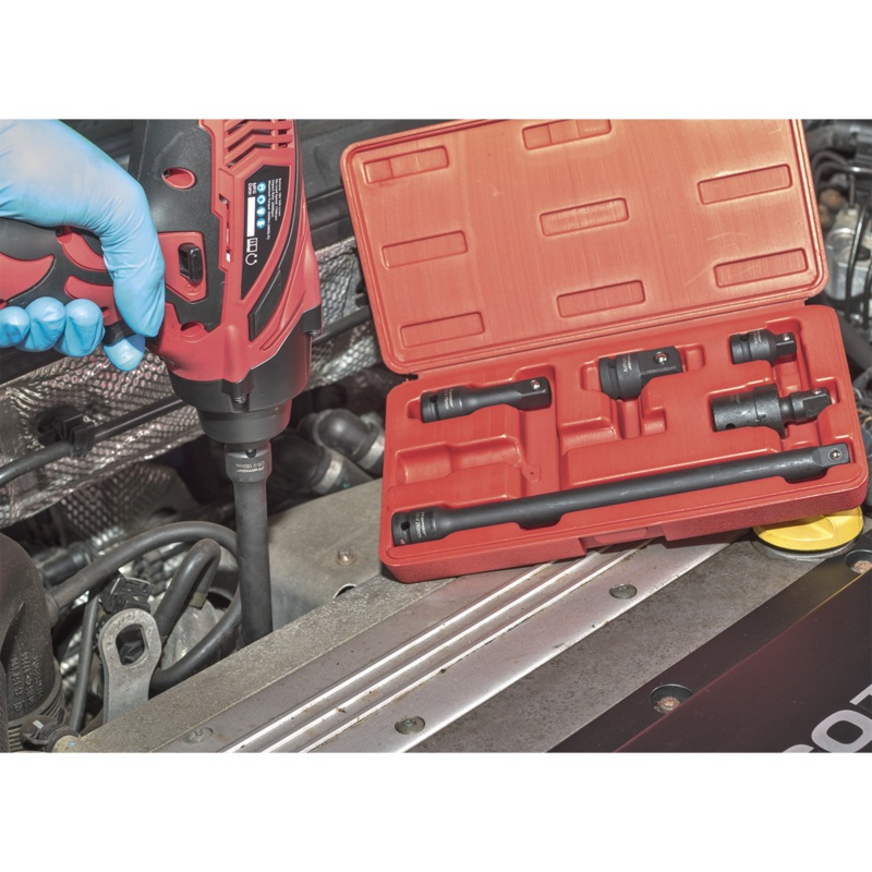 Impact Adaptor & Extension Bar Set 6pc 1/2"Sq Drive - AK5514